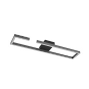 Lucande - Yvor LED Plafondlamp Zwart