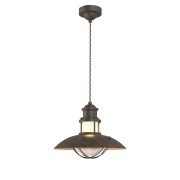 Lindby - Louisanne hanglamp bruin