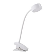 Lindby - Maori LED Portable Taffellamp w/Klem Wit