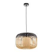 Forestier - Bamboo hanglamp S Black