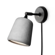 New Works - Material Wandlamp Light Grey Concrete