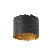 Lindby - Aralena Plafondlamp Zwart/Goud