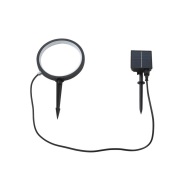 Lindby - Syrene zonne-energie lamp met grondpen zwart