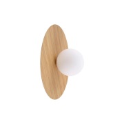 Lindby - Zain Wandlamp Wood/White