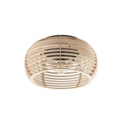 Lindby - Ediz Plafondlamp Wood/Black