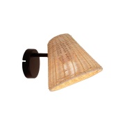 Lindby - Zyralia Wandlamp Wood/Black