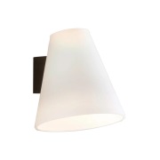 Lucande - Timido Wandlamp Wit/Zwart