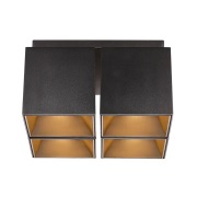 Nordlux - Ethan 4 Plafondlamp Black