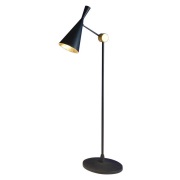 Tom Dixon - Beat Vloerlamp Matt Black/Brass