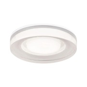 Paulmann - Luena Recessed Plafondlamp IP65 Dim. Wit