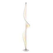 Lucande - Edano Vloerlamp White/Chrome