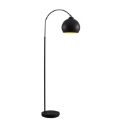 Lindby - Minali Vloerlamp Black/Gold