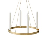 ferm LIVING - Circle Kaarshouder Large Brass