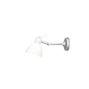 Rotaliana - Luxy H0 Wandlamp/Plafondlamp Alu/Blank Wit