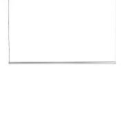 HAY - Factor Lineaire directionele LED hanglamp, aluminium, draaibaar