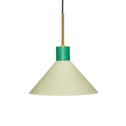 Hübsch - Crayon Hanglamp Ø35 Brown/Green/Orange