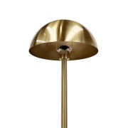 Dyberg Larsen - Menton vloerlamp, messing/marmer, hoogte 140 cm