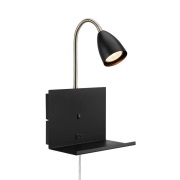 Markslöjd - Cuarto Wandlamp Black