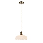 Markslöjd - Kurage Hanglamp Antique Brass/White