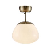 Markslöjd - Rise Plafondlamp White/Antique Brass