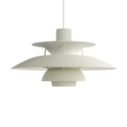 Louis Poulsen - PH 5 Hanglamp Monochrome Pale Pewter