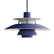 Louis Poulsen - PH 5 Hanglamp Monochrome Dusty Indigo