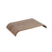 AYTM - Curva Hout Dienblad voor Plank L41xW25,3xH5,5 Walnut