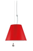 Luceplan - Costanza Hanglamp Up/Down Primary Red