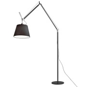 Artemide - Tolomeo Mega Staande Lamp Ø420 Zwart Satijn/Zwart