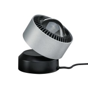 Paulmann - Aldan tafellamp Dim. Zwart/geborsteld aluminium