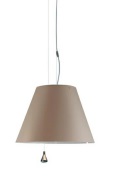 Luceplan - Costanza Hanglamp Up/Down Shaded Stone