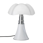 Martinelli Luce - Minipipistrello accu-tijgerlamp, wit, 35 cm