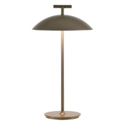 Kartell - Mini Geen-A Portable Taffellamp Bronze