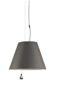 Luceplan - Costanza Hanglamp Up/Down Concrete Gray