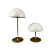 Dyberg Larsen - Along LED tafellamp op batterijen, beige, set van 2