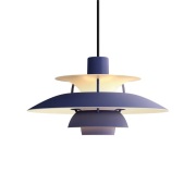 Louis Poulsen - PH 5 Mini hanglamp, blauw, Ø 30 cm