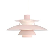 Louis Poulsen - PH 5 Hanglamp Monochrome Pale Rose