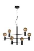 Lucide Leanne - hanglamp - 65 x 32 x 175 cm - zwart