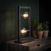 Vico Steps - tafellamp - 55 cm - oud zilver