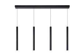 Lucide Lorenz - hanglamp - 120 x 4 x 180 cm - 4 x 4W dimbare LED incl....