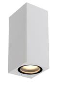 Lucide Zaro - buiten wandlamp - 7,8 x 6,8 x 16 cm - IP44 - wit