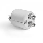 Klus JAZ Duo W - dubbel geleidend eindkapje - grijs