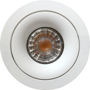 Artdelight Alice - inbouwspot - Ø 90 mm, Ø 83 mm inbouwmaat - wit