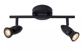 Lucide Caro - opbouwspot - 32 x 9 x 13 cm - zwart