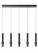 Lucide Margary - hanglamp - 103 x 8 x 169 cm - 5 x 4,2W dimbare LED in...