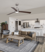 Nova Luce Axel - plafondventilator met afstandsbediening en licht opti...