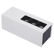 VK Lighting Tetra Square - plafond/wandverlichting - 17,1 x 6,6 x 6,3 ...