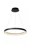 Lucide Vidal - hanglamp - Ø 58 x 70 cm - 50W LED incl. - zwart