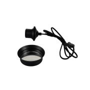 Artdelight Mirror - tafellamp - Ø 12 x 3,5 cm - zwart