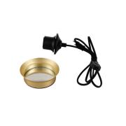 Artdelight Mirror - tafellamp - Ø 12 x 3,5 cm - mat goud